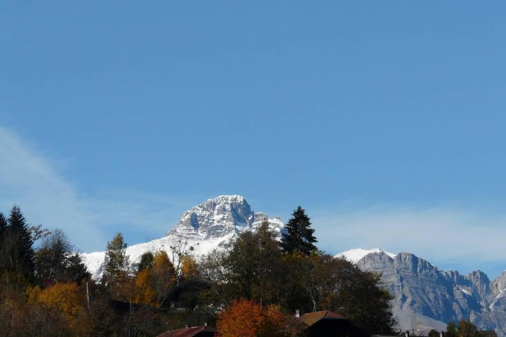 Duplex 6 Pers, Avec 8 Couchages, Garage, Wifi, Calme, Proche Des Pistes, Top Equipe Et Linges Fournis, Vue Magnifique Saint-Gervais-les-Bains Εξωτερικό φωτογραφία